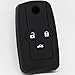 Produktbild Soft Case Schutz Hülle Auto Schlüssel für Honda Accord Jazz Civic CR-V Klappschlüssel Remote/Farbe: Schwarz