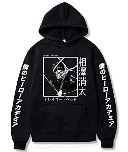 Aizawa shouta my hero academia hoodies sweatshirt manga character…