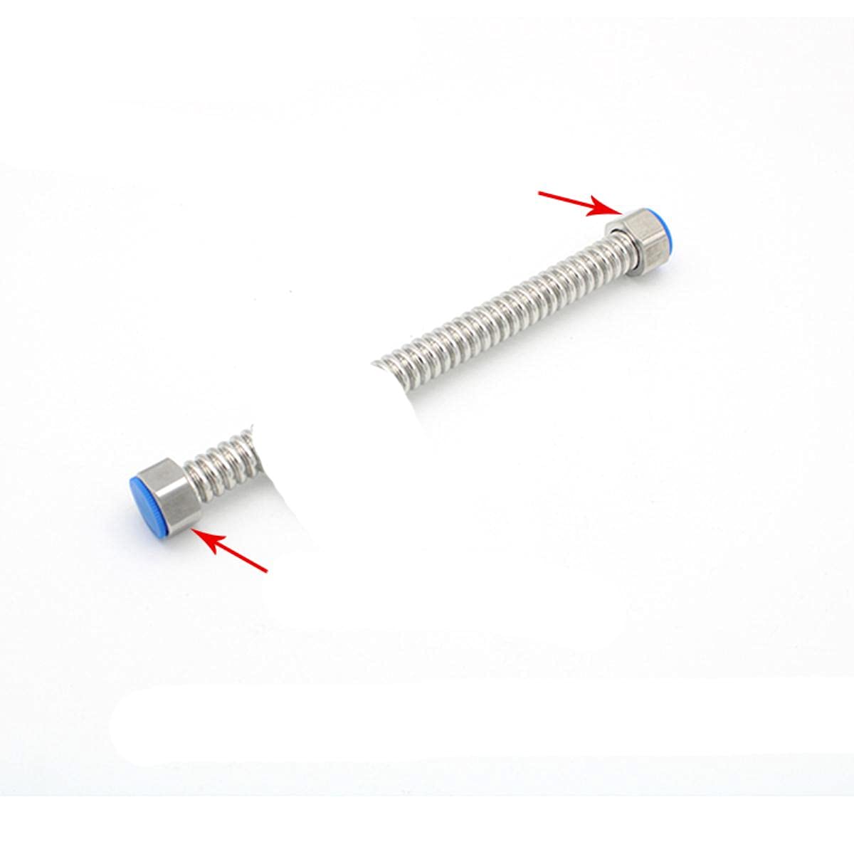 1 In. FIP X 1 In. FIP X 24 In. Corrugated Stainless Steel Water - Foto 7