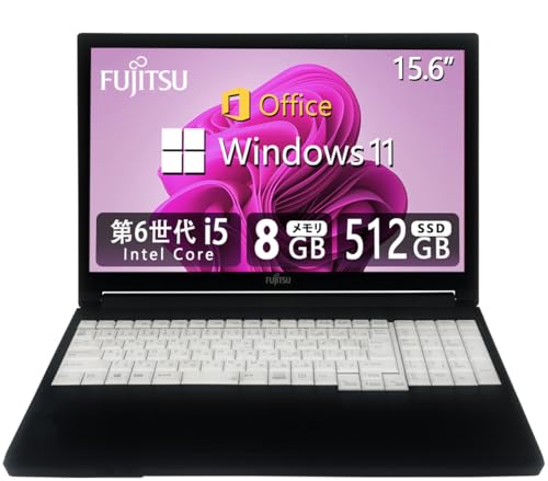 yςݕiz yCPU:6Core-i5zxm m[gp\R FMVV[YE8GB+SSD 512GBEeL[ځEMS & Office 2019ځEWindows11 ProEUSB3.0E15.6C`EWi-FiErWlXE