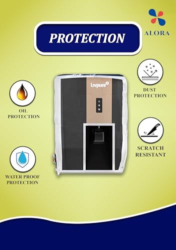 Image of Alora Body Protective Cover Compatible with Allura premia RO+UV+UF+Copper+Alk+Mineraliser water purifier, Dust Proof scratch Resistant.