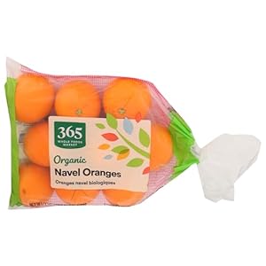 Organic Navel Oranges, 4 Lb Bag