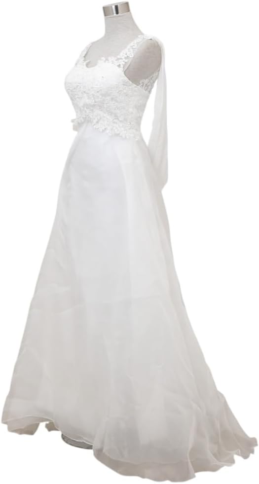 Wedding Dresses Long Size S White