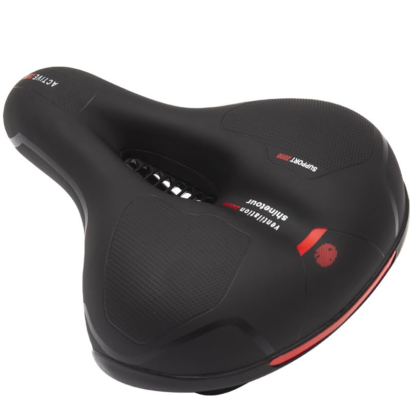 bikeheroes Sattel Cloud Comfort max (RED Einheitsgröße)