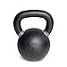 CAP Barbell Cast Iron Competition Weight Kettlebell, 44-Pound, Black/Gray