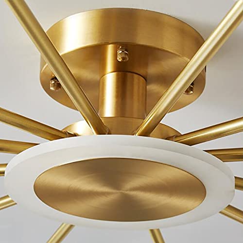 Plafond lighttures dimmable or 117cm pour un éclairage ajustable