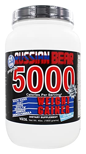 Vitol - Russian Bear 5000 Weight Gainer Vanilla - 4 lbs.