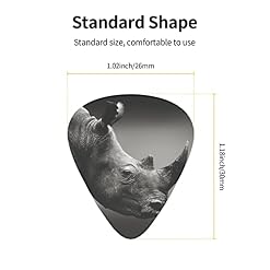 Médiators en celluloïd coloré en forme d’animal d’Afrique du Sud, 3 épaisseurs différentes pour guitares, amateurs de musique, guitares électriques et acoustiques avec 0,46 mm, 0,71 mm, 0,96 mm - Les Beatles, Paul McCartney, John Lennon, RIngo Starr, George Harrison Médiators en celluloïd coloré en forme d'animal d'Afrique du Sud, 3 épaisseurs différentes pour guitares, amateurs de musique, guitares électriques et acoustiques avec 0,46 mm, 0,71 mm, 0,96 mm – Image 4