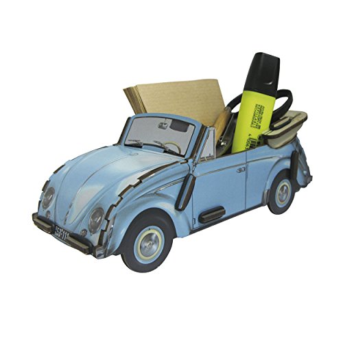 Preisvergleich Produktbild Zettelbox VW Käfer hellblau
