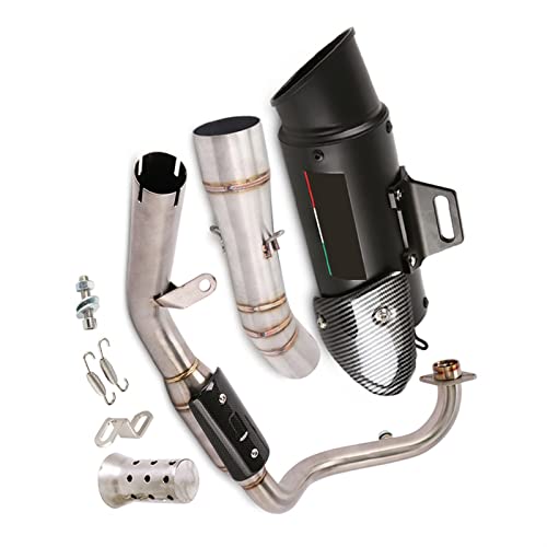 Échappement 51mm Leoncino 250 et TRK251 avec ligne intermédiaire avant et DB Killer amovible