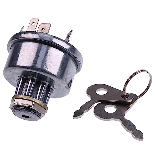 Ieqfue Ignition Key Switch E7Nn11N501Ab Compatible With Ford 2000 3000 4000 5000 2600 3600 4600 6600 6700 7600 Tractor #TOP1