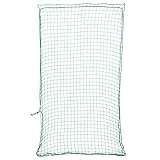 WXGTBKPR Anhängernetz, Ladungssicherungsnetz aus PP, 3x1.65 m, Grün