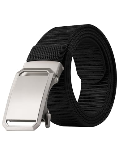 Men's Ratchet Nylon Belt,1 3/8