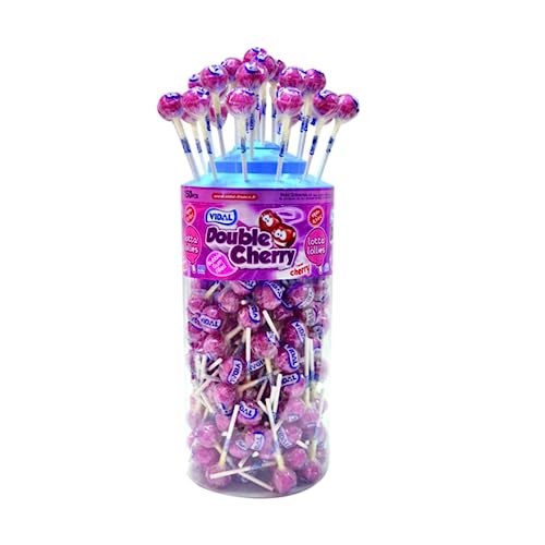 Sucette double cherry - 150 pièces