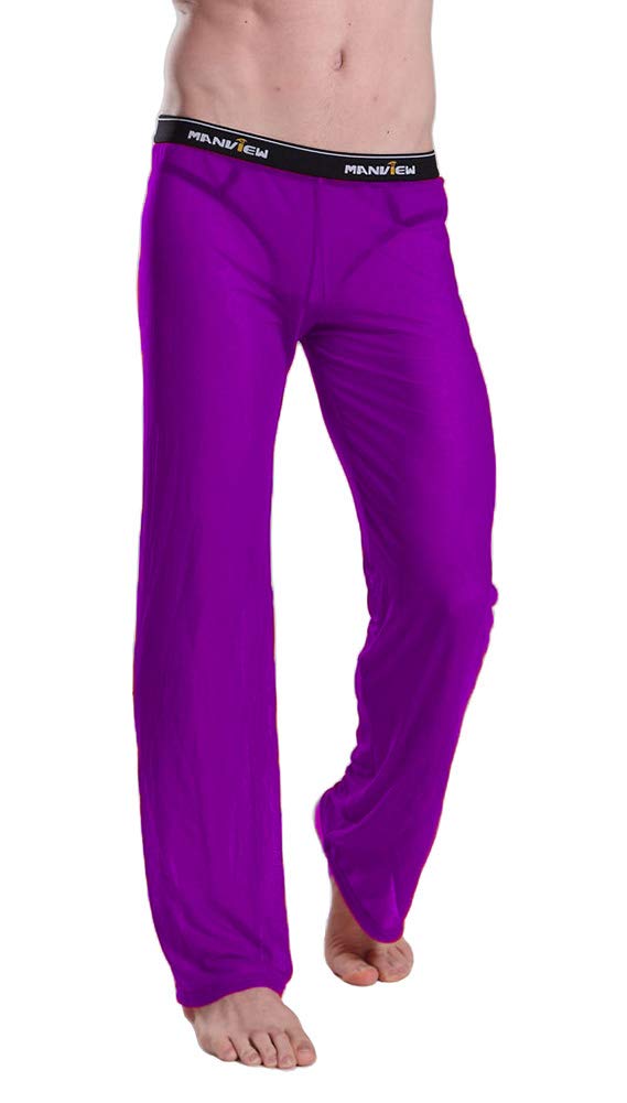 Mendove Mens Mesh See Through Home Lounge Pants Nightwear
