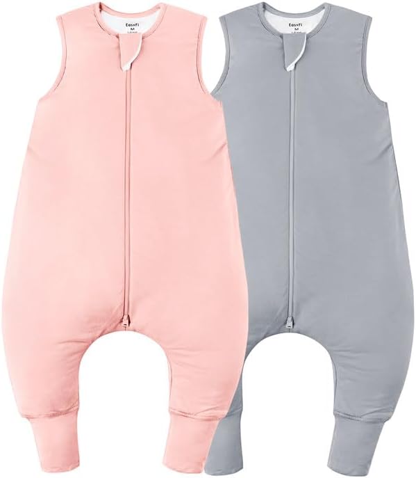 EasyFi Rayon Made from Bamboo Sleep Sack with Feet Baby Sleep Sack with Legs