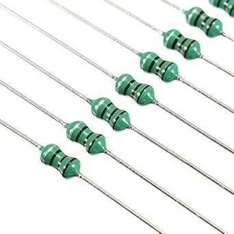 3Bro's 0410 10uH 0.5W Color Ring DIP Inductor (Pack of 10)