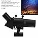 6X30 Finder Scope, HD Coating Metal Finderscope with Fixed Bracket, Viewing Angle, 6X Magnification, Clear Image, Large Aperture, for Astronomical Telescope