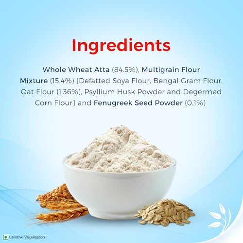 Image of Aashirvaad Sugar Release Control Atta, 5kg Pack, Low GI Atta