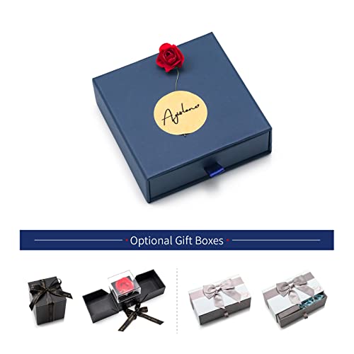 Agislone Personalized Envelope Locket Necklace For Women Customized Message Name Date Phrase Love Letter Necklace For Wife Mom Girlfriend Bff Couples (11 Sliver, Double-Sided Lettering) #TOP5