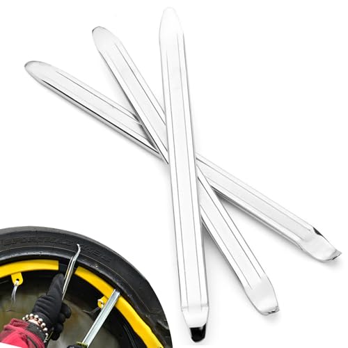 Cuchara Para Neumáticos - Palanca Para Neumátics De Bicicleta De 3 Piezas | Juego De Herramientas De Cucharas Tiře Portátiles De Acero Inoxidable Cambiador De Neumáticos De Coche Eficiente Para Talle