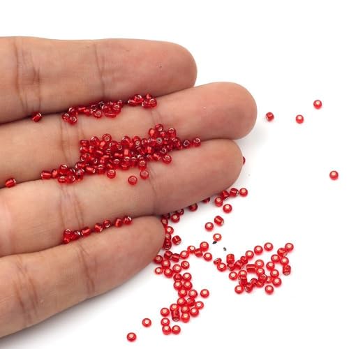 400 piezas cuentas de pesca offshore 1.5mm y 2mm miniatura 6
