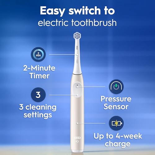 Oral-B iO2 Electric Toothbrush with Travel Case & Head - Calm Pink - Image 4
