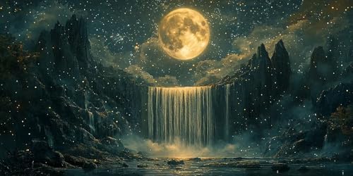 Art Diamant Cascade par Numéros à offrir en cadeau créatif aux passionnés