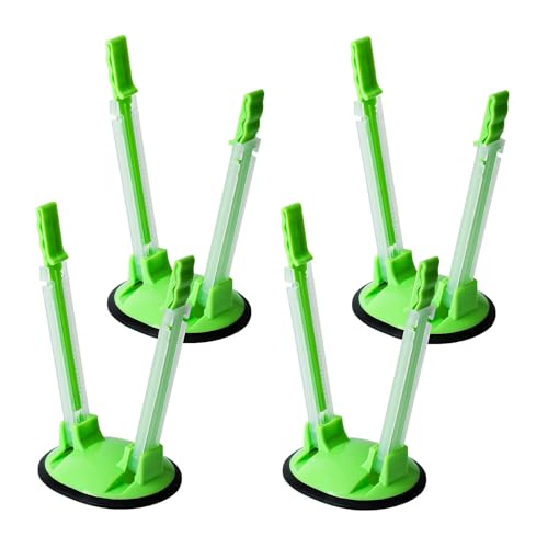 LuoJinZisy 4 Pcs Baggy Racks  Baggy Rack Holder for Food Prep Bag Stand Reusable Freezer Bag Holders Stand Adjustable Sandwich Bag Stand Holders
