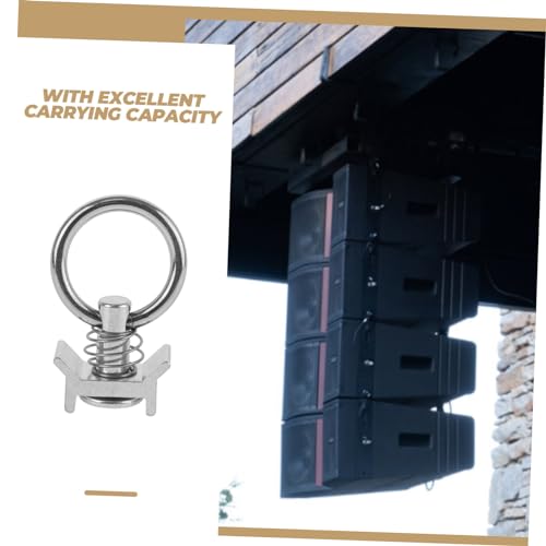 Soporte de inoxidable con anillo para evitar caídas de carga en mudanzas 3