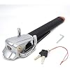 EVERGD Foldable Auto Car Steering Wheel Lock, Anti-Theft Antitheft Security Airbag Lock Locking Safe Devices with Keys, Universal Fit for Cars, Light Trucks, Vans, and SUVs