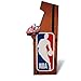 ARCADE1UP NBA Jam 30th Anniversary Deluxe Arcade Machine, Built for Your Home, 5 Foot Tall Cabinet with 3 Classic Games