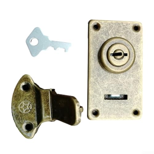 Elegante fibbia a levetta in ferro per valigie serratura vintage per casse degli attrezzi e conservazione dei gioielli