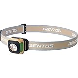 GENTOS(ジェントス) LED ヘッドライト USB充電式 【明るさ260ルーメン/実用点灯2時間/防滴】 充電池内蔵 オータムブラウン CP-260RAB ANSI規格準拠