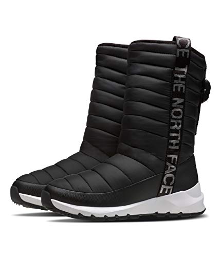 THE NORTH FACE Women's Thermoball Tall, TNF Black/TNF White, 7