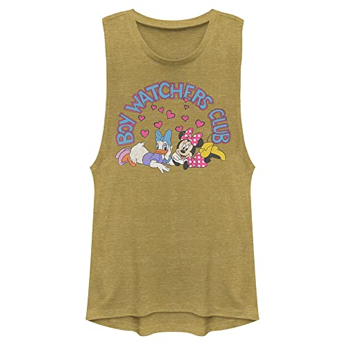 Mickey t-shirt débardeur femme Disney original or chiné taille S