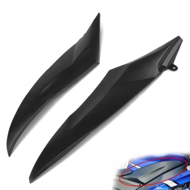 Cache latéral réservoir pour YZF R6 2006-2007 en ABS noir - 3