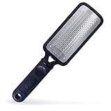 Rikans Foot File Foot Scraper Callus Remover for Feet Hard Skin Remover Foot Tool. Best Foot Care Pedicure Foot Scrub Foot Scrubber. Can Be Used on Wet or Dry Feet, High Grade Stainless Steel File.