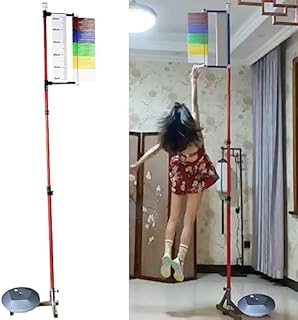 GaRcan 1.2 M-3.5 M Vertical Jump Tester r, Home School Physical Jump Training Scale with Reset Pole, Sports Dunk Spike Trainer for Volleyball