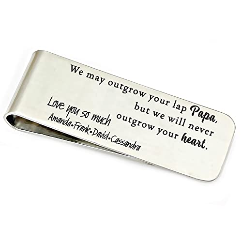 Better Money Clip Personalized Better Than Dad Is Grandpa Money Gift Idea For Papa From Kid Gift Idea Personalized Grand Money Having You As OUTGROW-MONEY