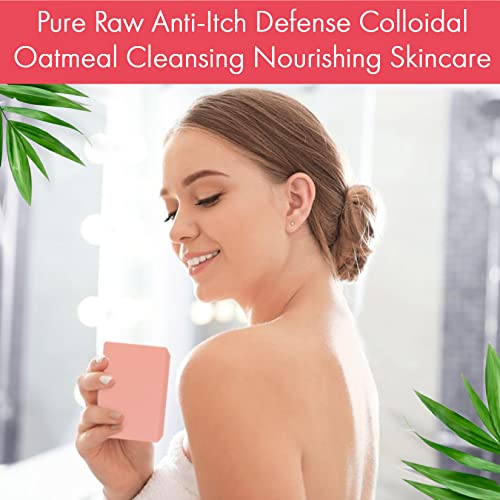 image for Natrulo Natural Fast Acting Itch Relief Soap Bar - Calming Calamine So