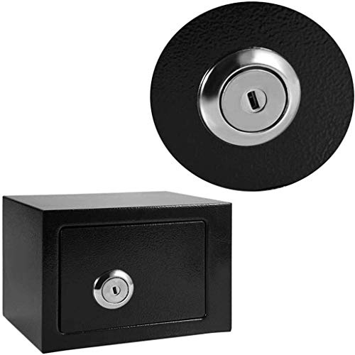 Coffre-fort de sécurité en acier RLKHXBS coffre fort compact à clé pour argent et bijoux