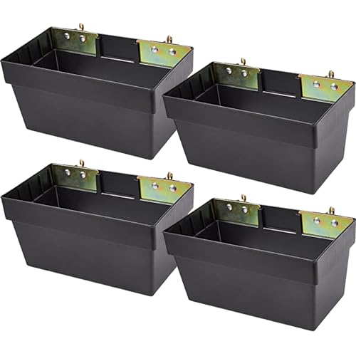 4 Pack E-Track Storage Bin for E-Track System E Track Accessories Storage Box for Trucks Easily...