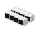 Produktbild Kesper | Besteckbox mit Kreidetafel, 8er Pack, Material: Sperrholz, Maße: 12 x 12 x 10 cm, Farbe: weiß | 66277