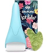Dr. Pure Ice Roller for Face Massage, Jade Facial Tools for Reduce Puffiness Anti Wrinkle Relief ...