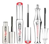 Benefit Ready, Set, Brow 24-Hr Brow Setter Clear Gel (Full Size) They're Real Magnet Mascara (Full and Travel Size)