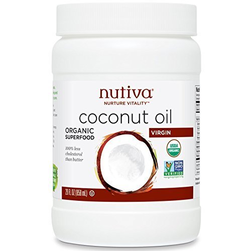 Nutiva Coconut Oil Organic Virgin 29 oz. 4Pack by Nutiva Grocery & Gourmet