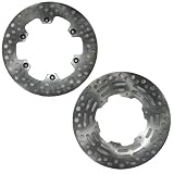 Rotor de disco de freno delantero y trasero para motocicleta Dirt Bike compatible con Suzuki RM 125 RM125 RMX 250 RMX250 DRZ E-S 400 DRZ S.
