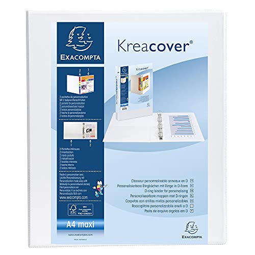 Exacompta - 51942E - 1 Raccoglitore Personalizzabile Kreacover - 4