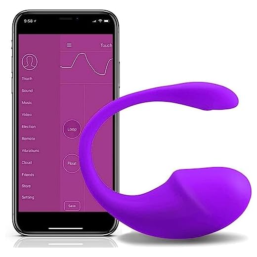 Wireless Remote Control Massager with Bluetooth